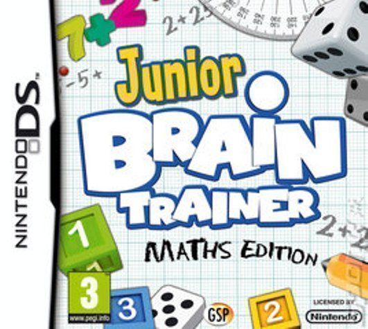 Junior Brain Trainer - Maths Edition (Europe) Game Cover